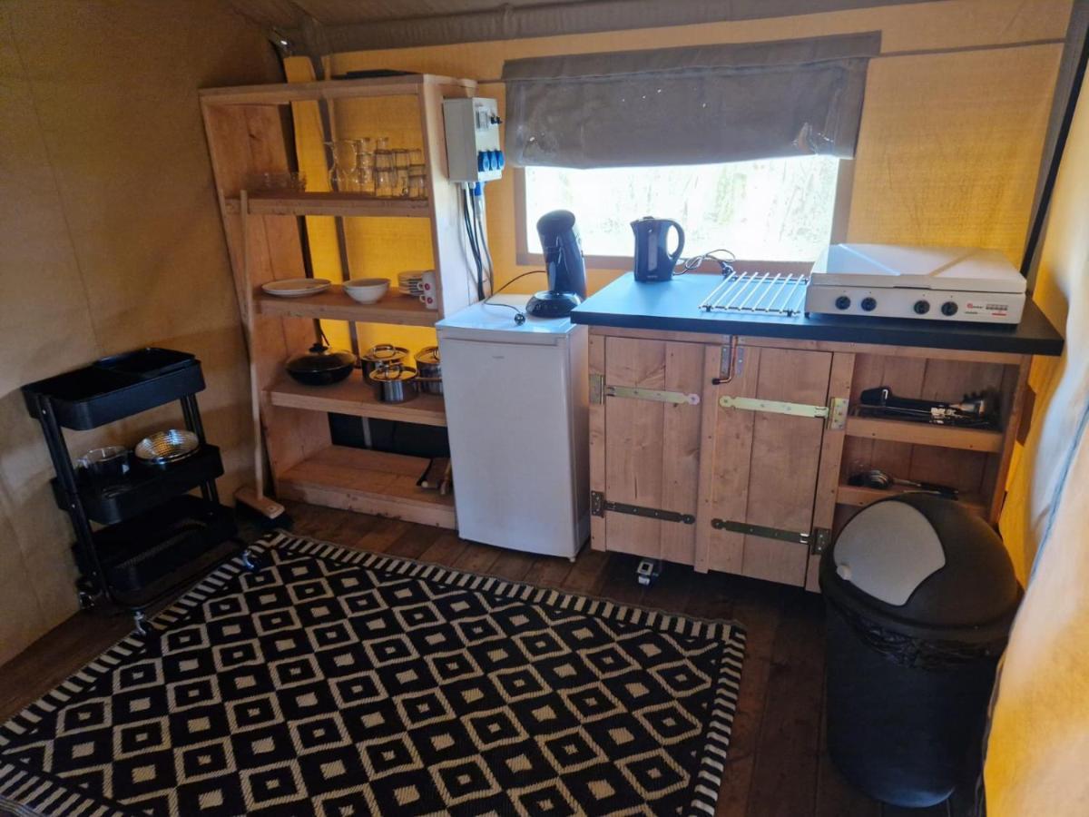 Camping Alkenhaer Appelscha Trekkerstent Safaritent Exterior foto