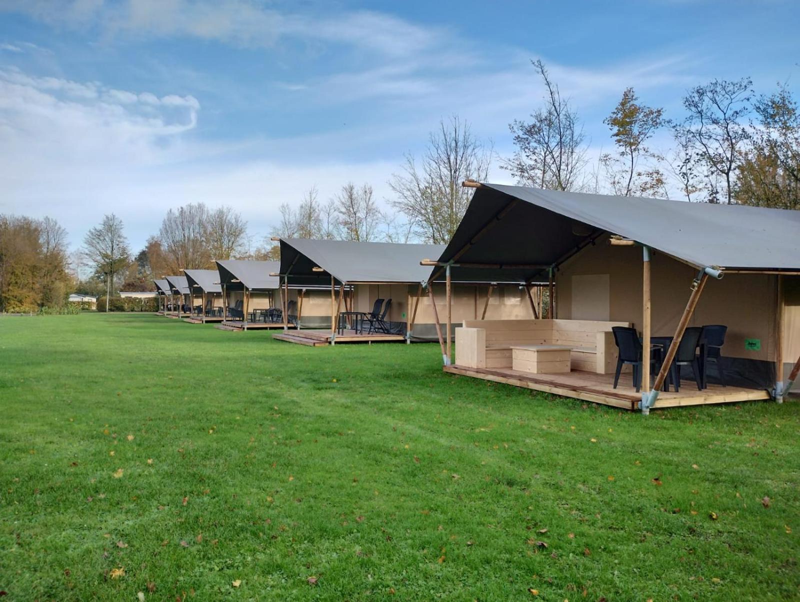 Camping Alkenhaer Appelscha Trekkerstent Safaritent Exterior foto