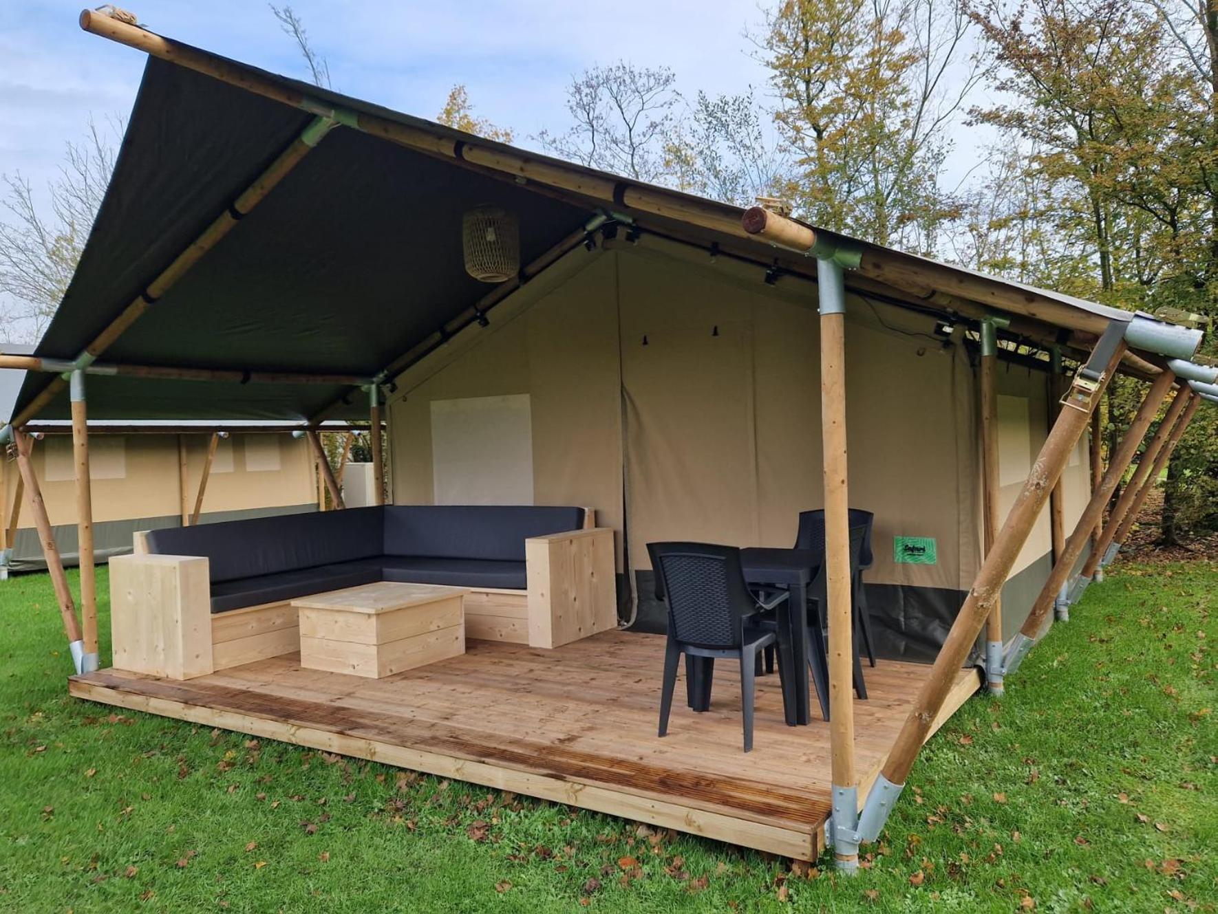 Camping Alkenhaer Appelscha Trekkerstent Safaritent Exterior foto